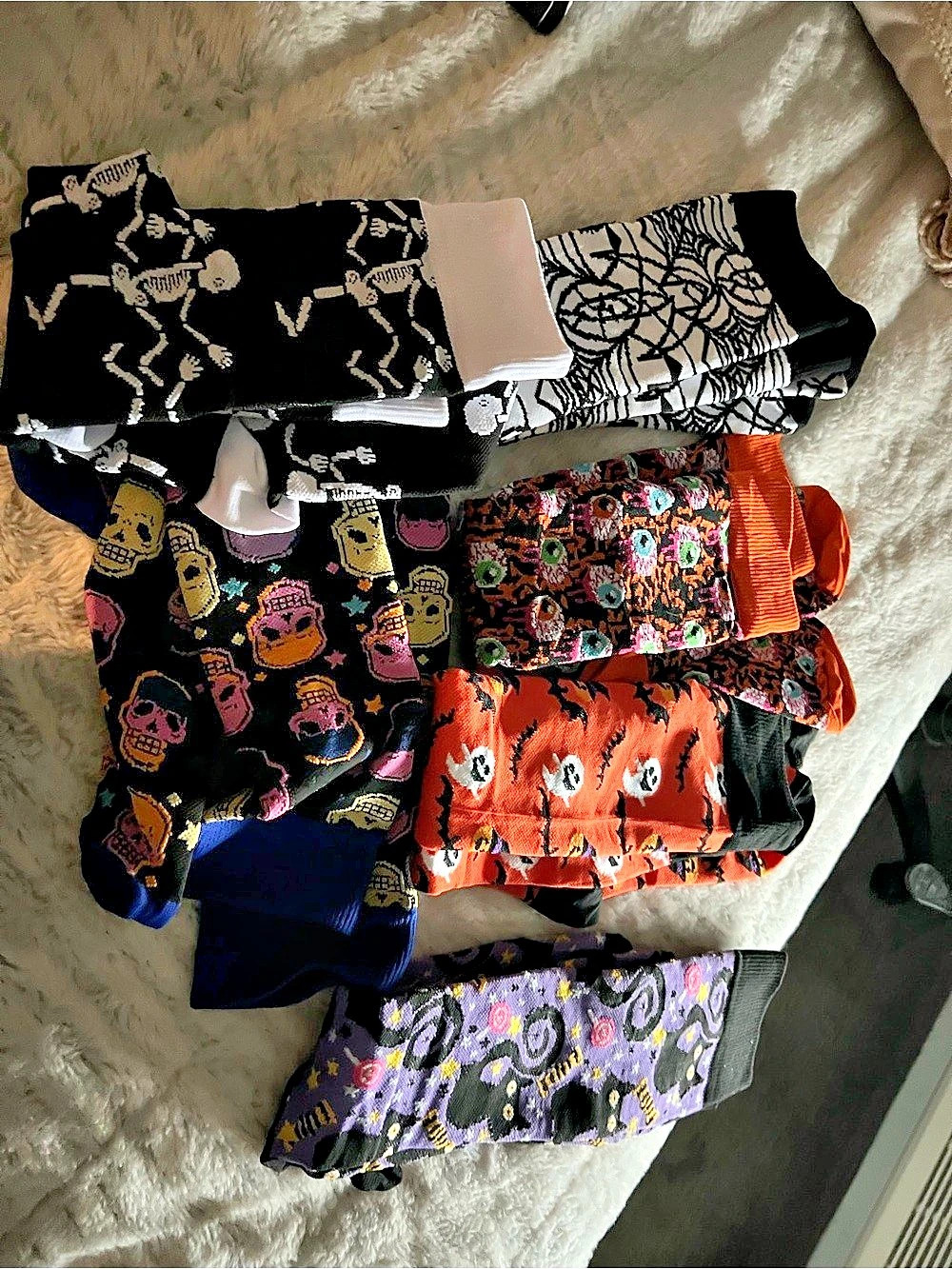Halloween Pattern compression Socks Set new